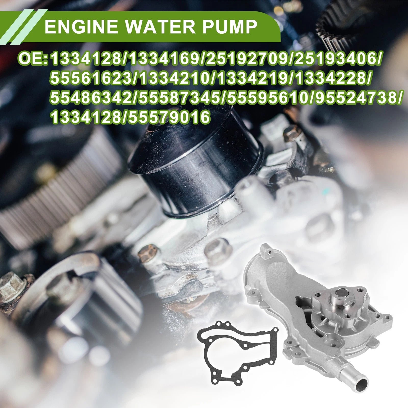 Engine Water Pump for Vauxhall Mokka (2012–2025) No. 1334128 Cooling Pump