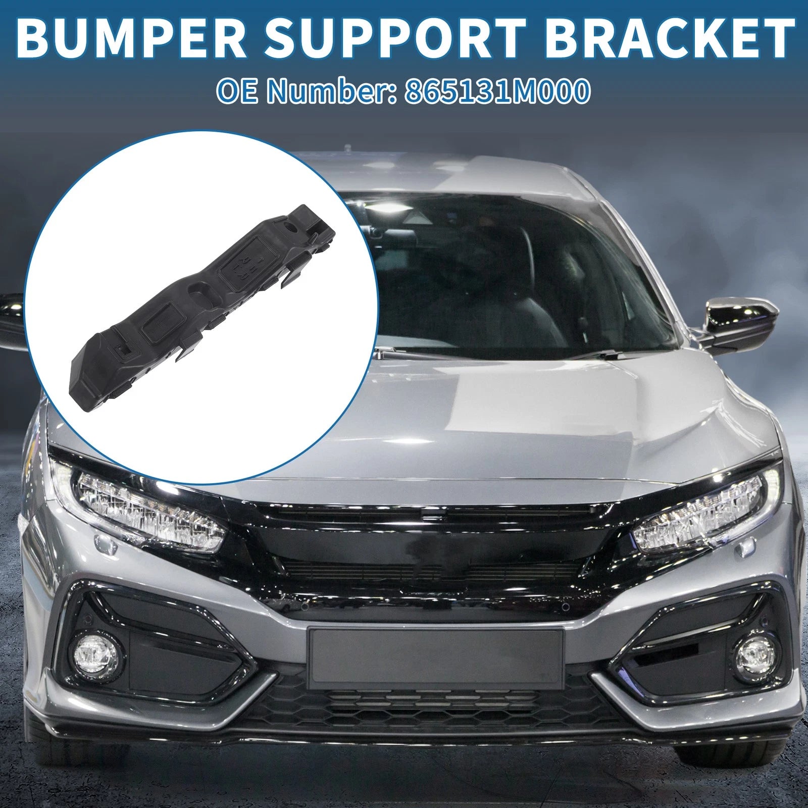 Right Front Bumper Retainer Bracket No.865142T000 for Kia Optima (2011–2013)
