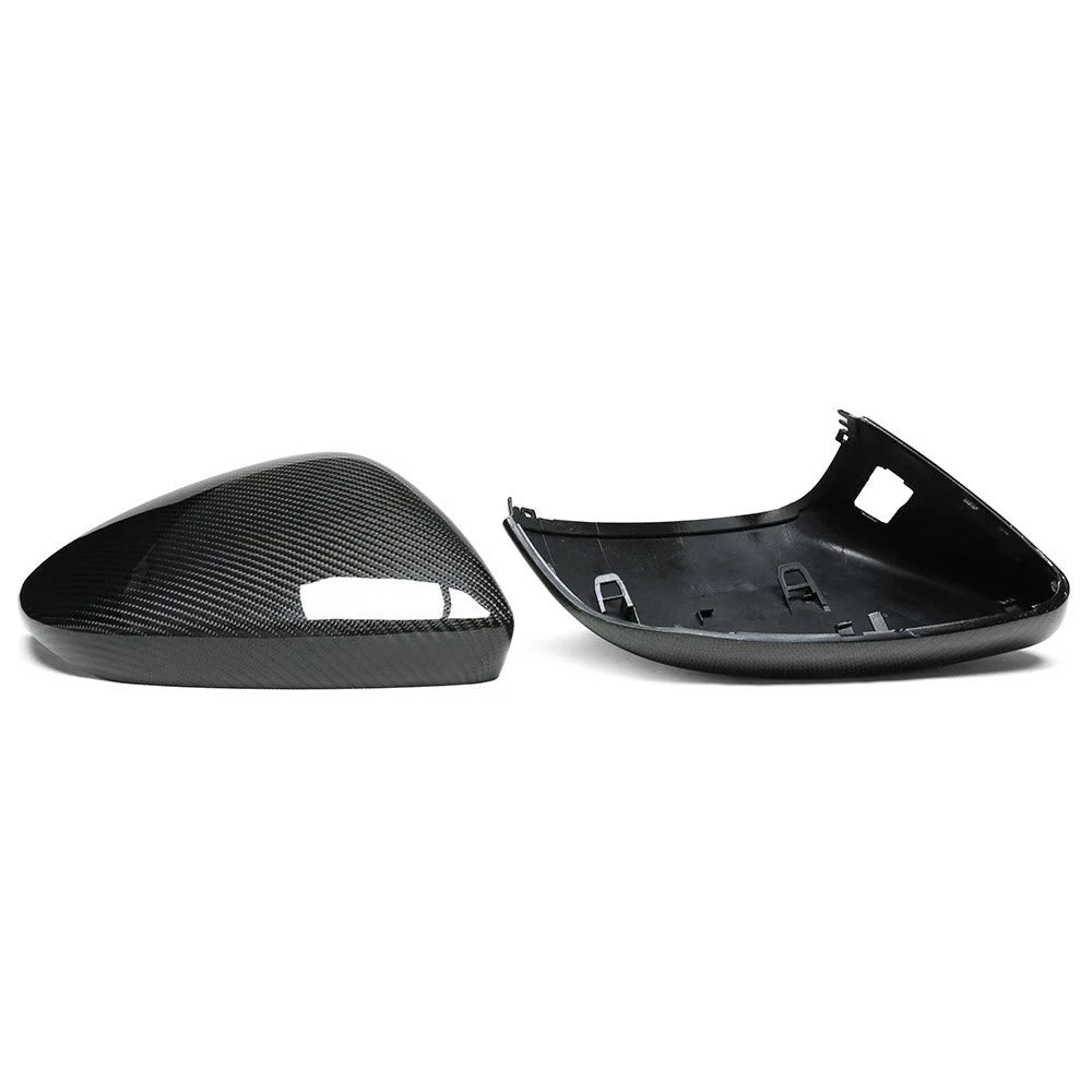 Real Carbon Fiber Mirror Cover Cap for Audi A5 B10 A6 C9 (2025+)