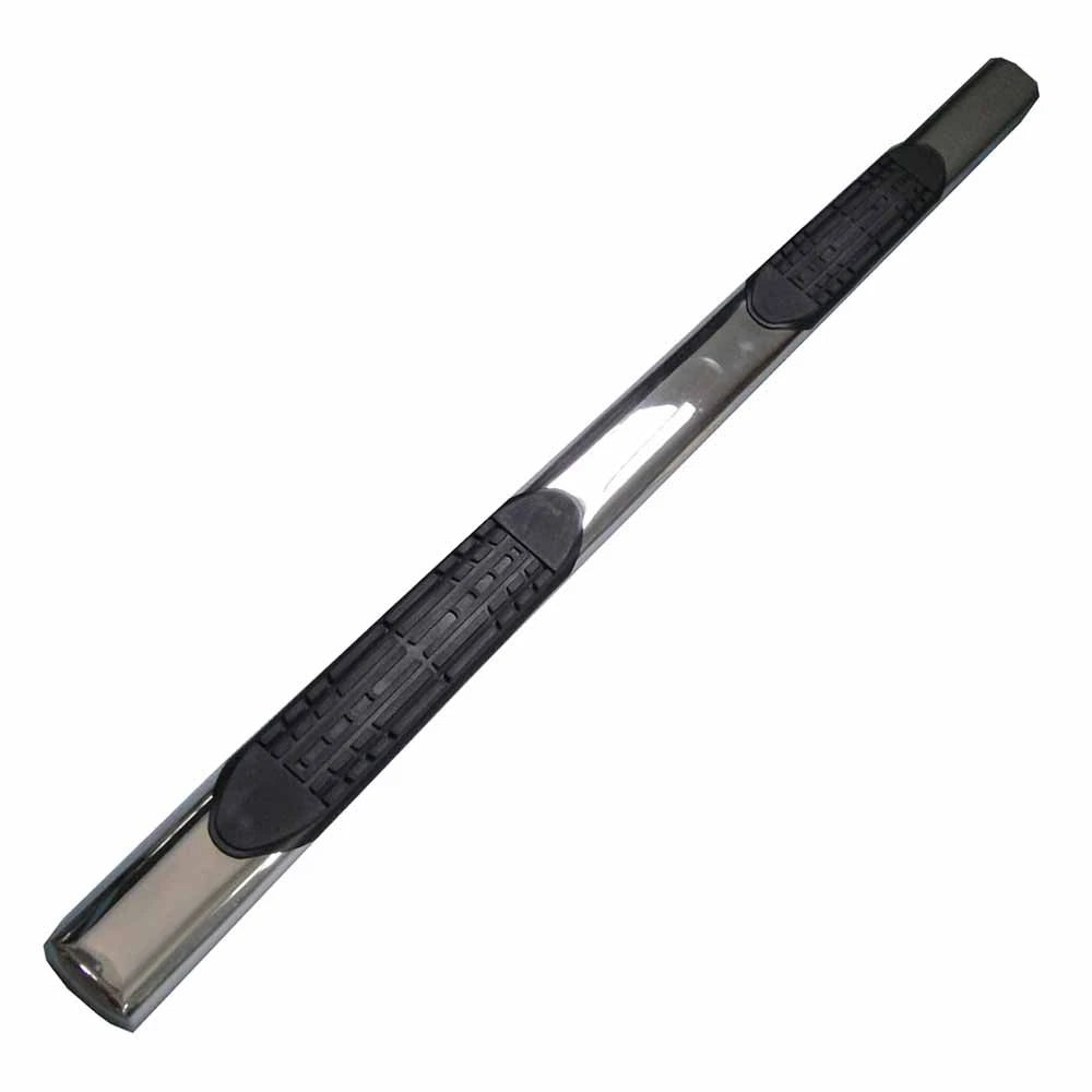 Step Nerf Bar with 4in Oval Straight Pads for Nissan Titan Crew Cab (2004–2019)