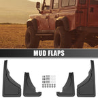 Set of 2 Mud Flaps Splash Guards for Ford Bronco Sport (2021–2023)