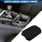 Center Console Armrest Covers for Mazda 6 (2006–2015) Neoprene Black