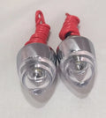 White LED License Plate Bolt Set for Cars and Trucks (Universal)