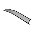 Stainless Black Mesh Grille Insert for Dodge Challenger (2015–2023)