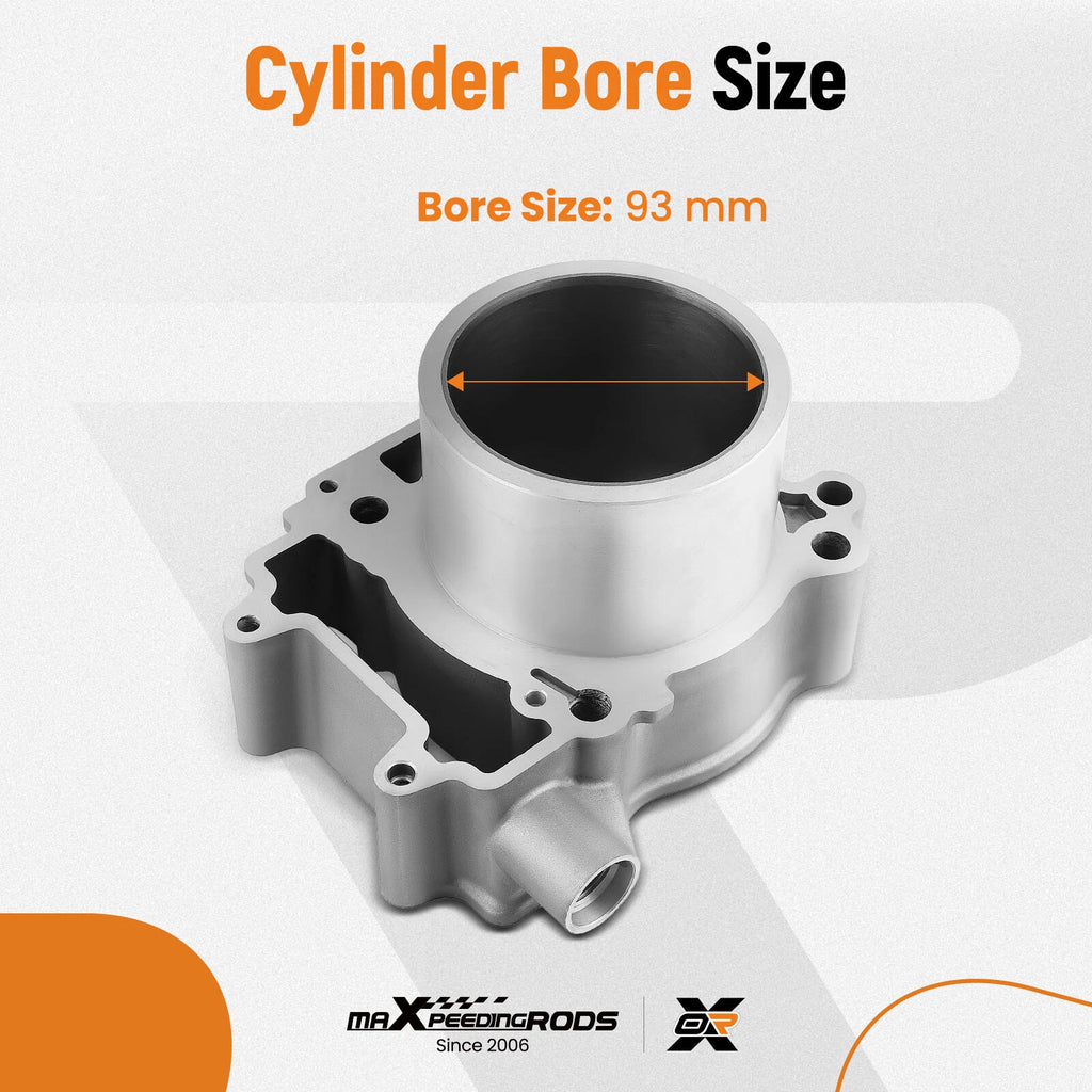 Top End Kit with Cylinder Piston Gasket for Polaris Sportsman 450 (2017–2023)