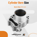 Top End Kit with Cylinder Piston Gasket for Polaris Sportsman 450 (2017–2023)
