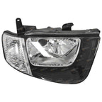 LH+RH Headlights Pair W/Clear Flasher for Mitsubishi Triton ML GL GLX Ute (2006-2009)