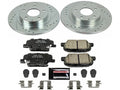 Rear Brake Pad and Rotor Kit for Mazda 6 (2014–2015) TW268JC