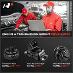 3X Engine Motor & Transmission Mount for Ford Windstar (1999-2003)