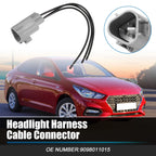 3 Pin Headlight Harness Cable Connector for Toyota Scion (No. 9098011015)