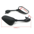 Racing Mirrors for Yamaha YZF R6 (2001–2002) - Black