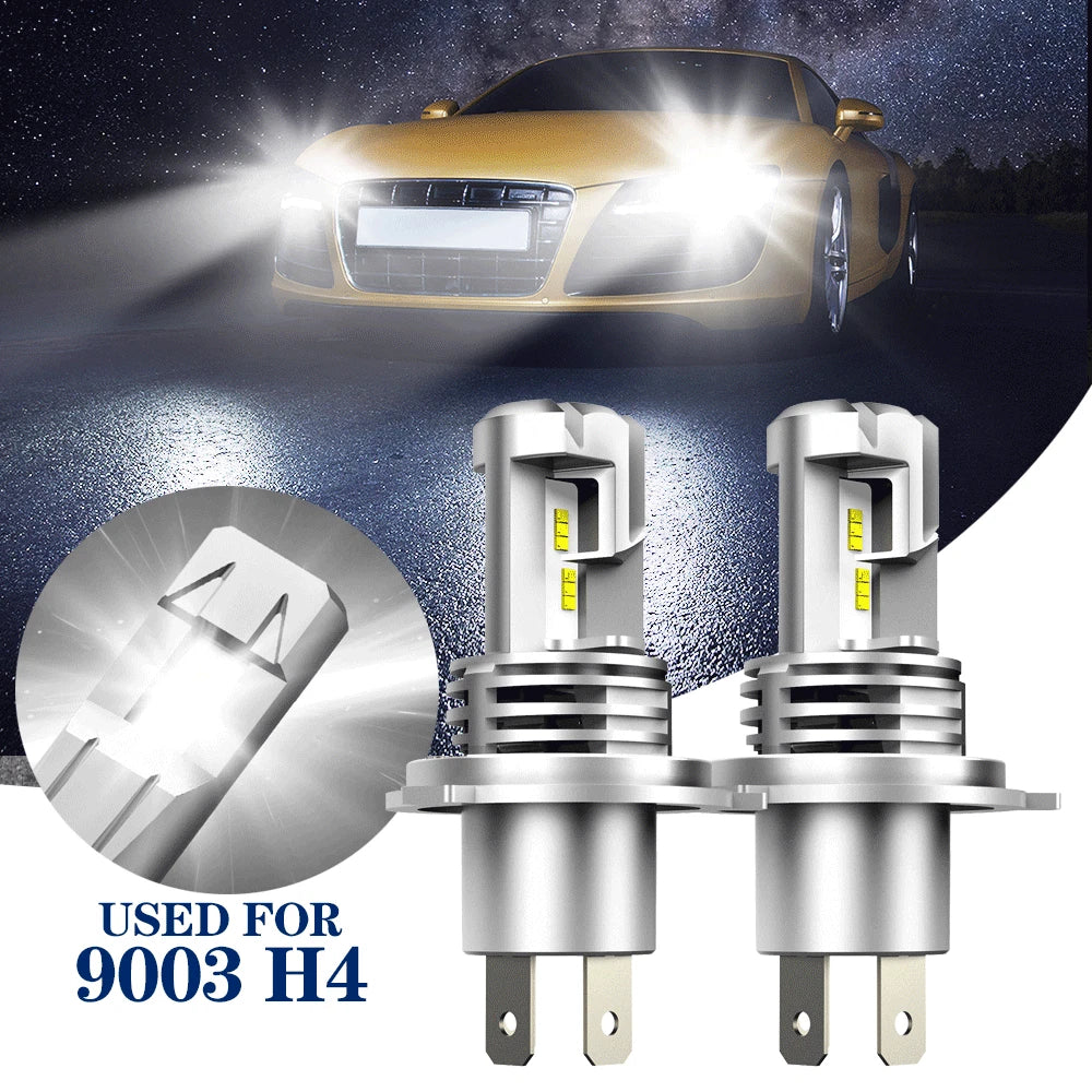 AUXITO 9003 H4 LED Headlight Kit for 120W 6500K 24000LM