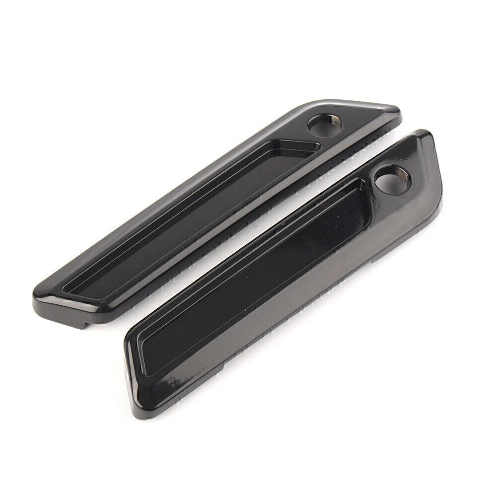Rear Saddlebag Hinge Latch Covers Kit for Harley Touring FLHT FLHR FLTR (2014–2018)