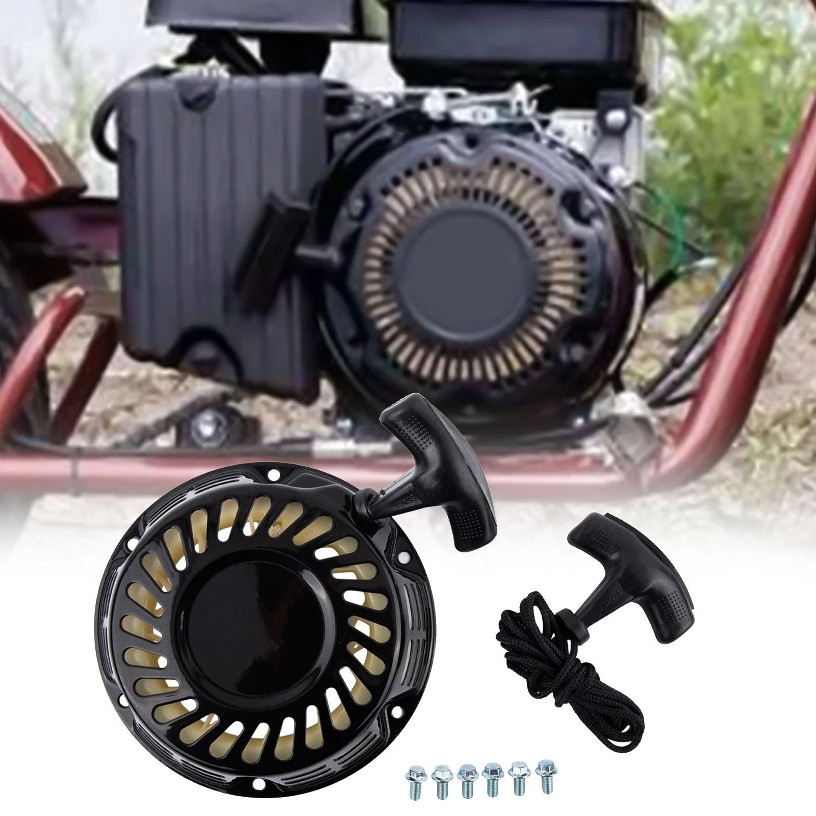 Recoil Starter for Predator 212cc 6.5HP 7HP OHV Engine Replacement