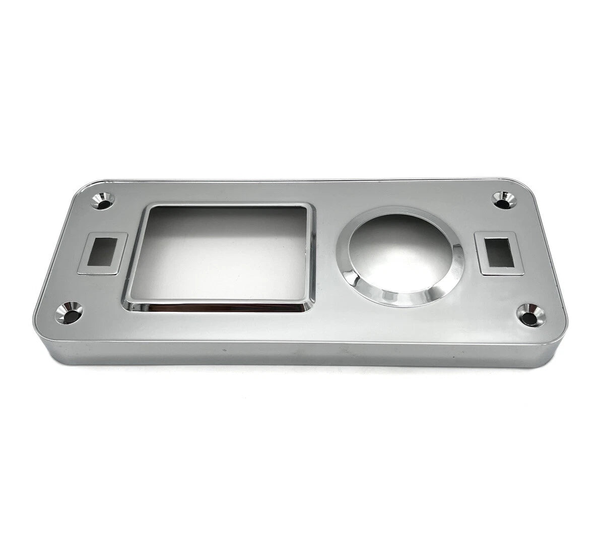 Chrome Dome Light Cover with Swivel Hole Replacement for Peterbilt 387 (1999–2010)