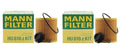 Set of 2 Engine Oil Filters & Drain Plug for BMW E82 E89 E92 F10