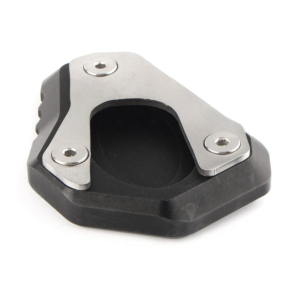 Side Stand Kickstand Foot Plate Pad for Kawasaki Z800 (2013-2016) Black