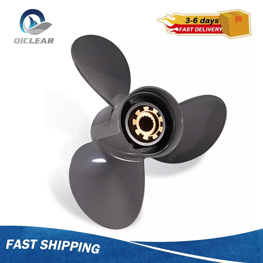 13 x 19 Aluminum Outboard Propeller for Honda 60-130HP (15 Spline, RH)