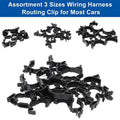 45 x Cable Tie Wraps for Fastening Wires, Clips, and Hoses