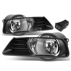 Fog Light Set for Toyota Camry XV40 (2007–2009) - Clear Lens, Bezel, Switch