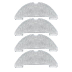 Set of 4 Mop Cloths & 4 Dust Bags for VONKO S6 Pro Robot Vacuum