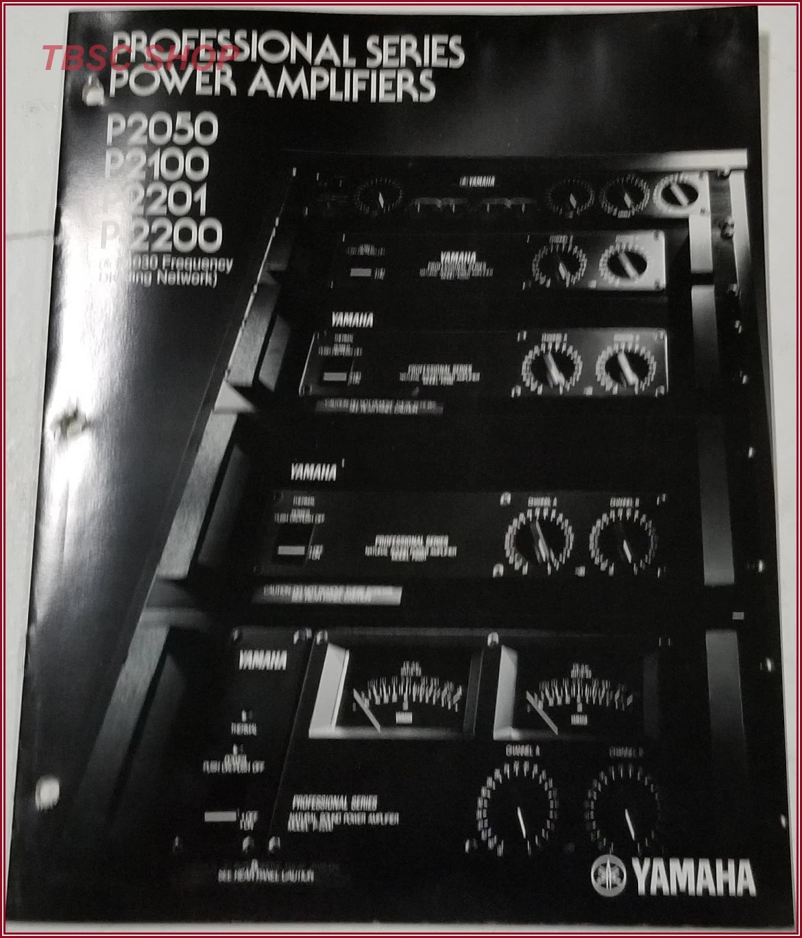 Power Amplifiers for Yamaha P2050 P2100 P2201 P2200 (Original Brochure)