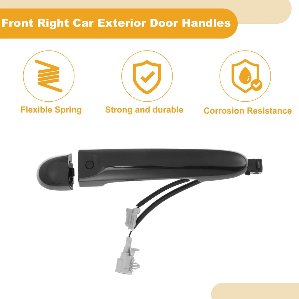 Front Passenger Side Door Handle No. 806403WC2A for Nissan Versa (2012–2019)