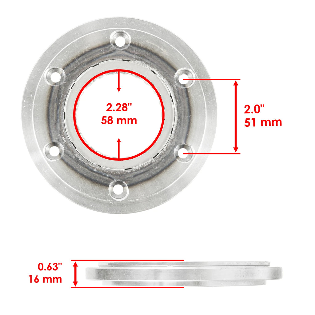 Starter Clutch One Way Bearing Sprag for Yamaha Raptor 660R (2004–2005)