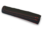 Leather E Brake Boot Cover for BMW E30 (1984–1991) Black Red Stitch
