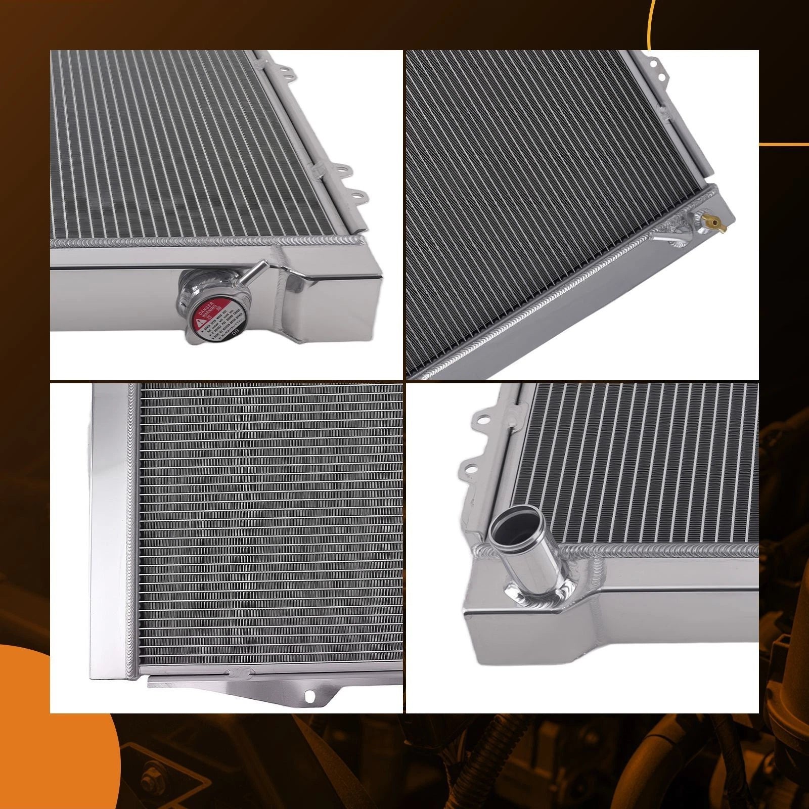 3 Row Radiator for Toyota 4Runner Pickup V6 (1988-1995)