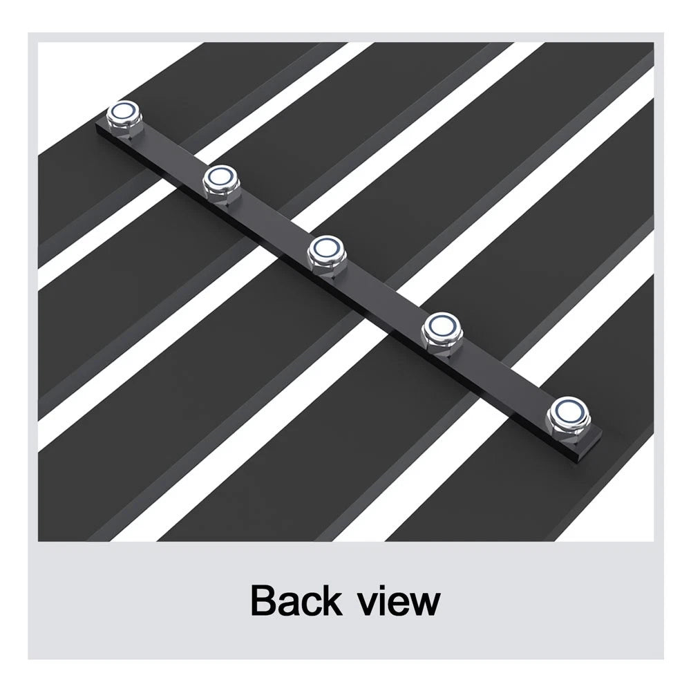 Black Billet Rivet Grille for Chevy Silverado 1500 (2014-2015)