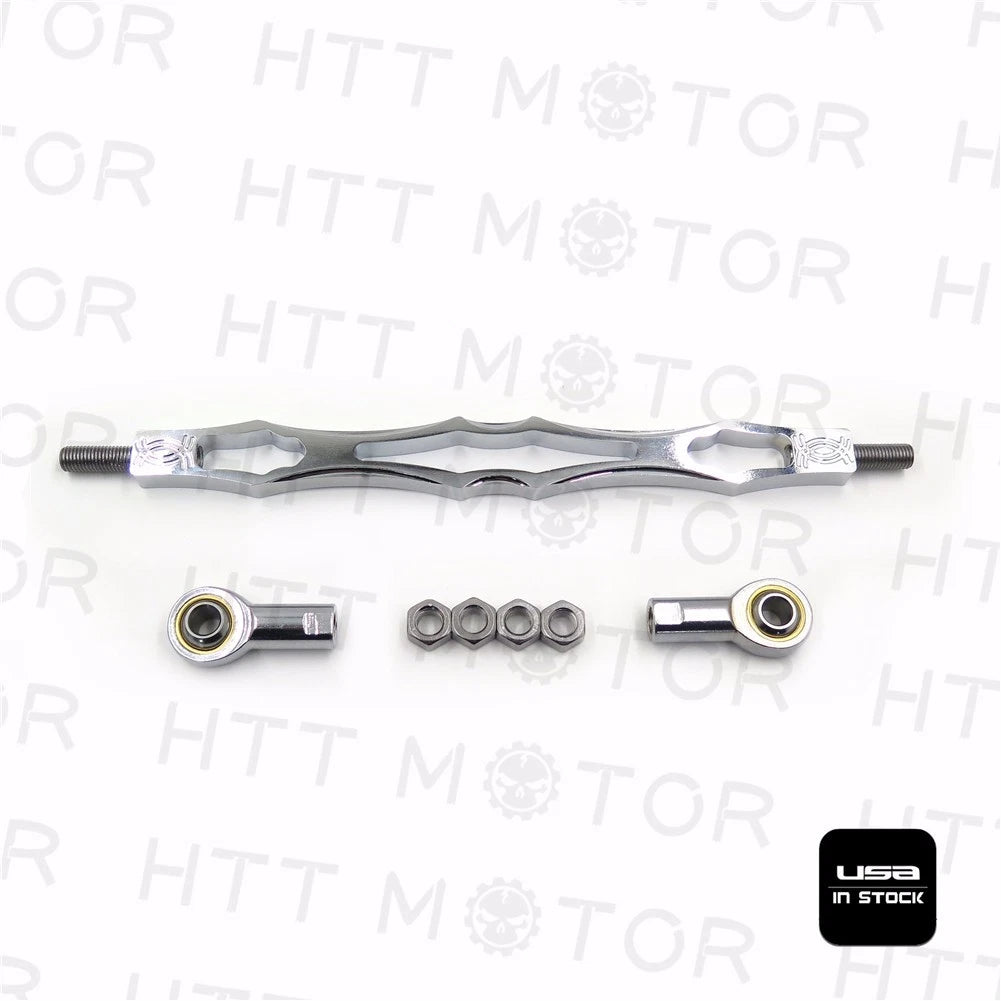 Chrome Diamond Shift Linkage for Harley Davidson Softail (FXDWG, FLHR, FLHT, FLT)