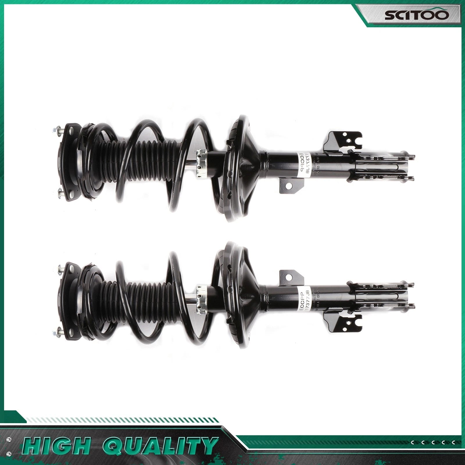 Front Complete Struts w/ Coil Springs for Toyota Highlander (2004–2007)