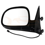 Set of 2 Power Black Exterior Mirrors for Chevy GMC Isuzu Olds V