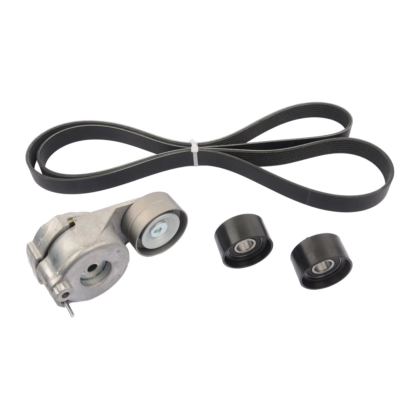 Tensioner Serpentine Belt & Pulleys Assembly for Freightliner Sprinter (2007-2018)