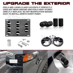 Tow Hook License Plate Air Valve Release Fastener for Audi A4 (2008-2015)