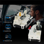 Rear Left & Right Door Lock Actuators for Dodge Caliber, Jeep Compass, Ram 1500 (2007-2012)