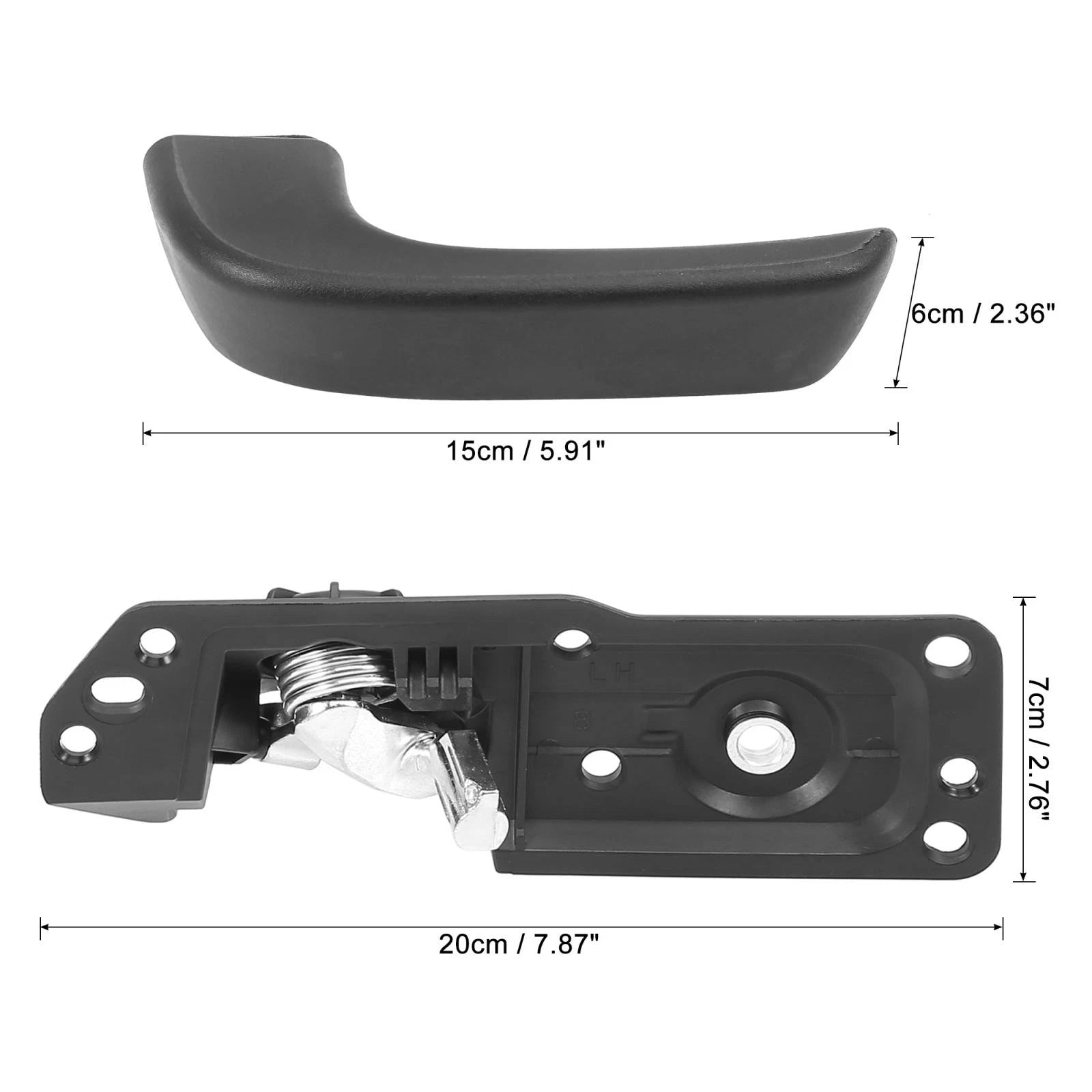 Front Left Door Handle for Chevy Silverado 1500 2500 (2007–2014) 20833606