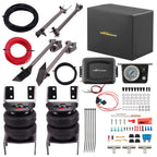 Air Suspension Bags + Compressor Kit for Pickup Trucks (2.75" Axle Tube)