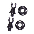 4 x Mounting Clips for Nissan Dualis J10, Navara D40 (2007-2015)