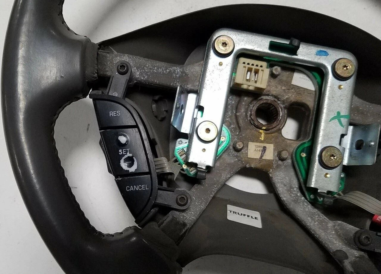 Steering Wheel for Lincoln LS (2000–2002) Gray Truffle with Switches