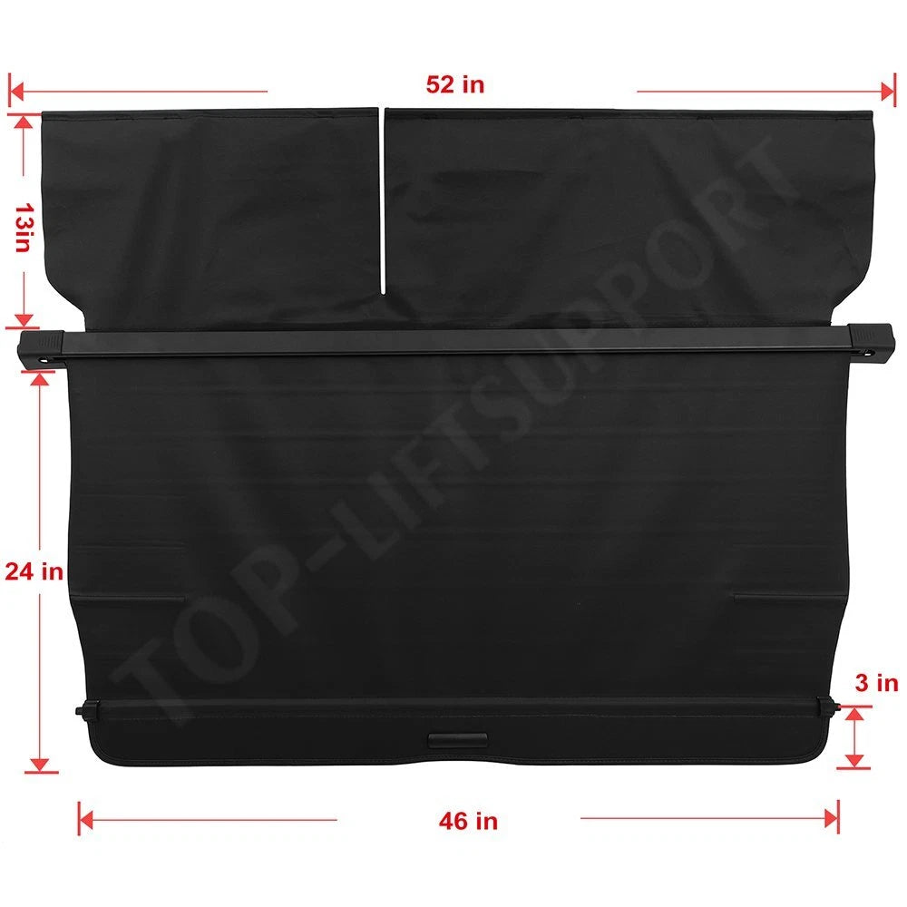 Retractable Rear Cargo Security Trunk Cover for Lexus RX350 RX450h (2010–2015)