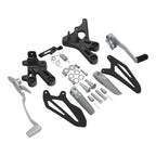 Front Rider Footpegs Footrest Pegs Bracket for Yamaha YZF-R7 (2022–2025)