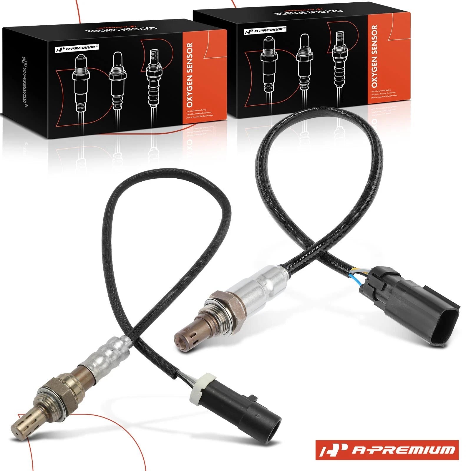 2X O2 Oxygen Sensors for Ford Escape Fusion (2010)