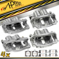 Set of 4 Brake Calipers w/ Bracket for Chevy Express 2500 (2003–2017)
