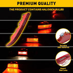 Rear Bumper Light Lower Reflector Tail Stop Lamp Left for Audi Q7 (2006–2015)