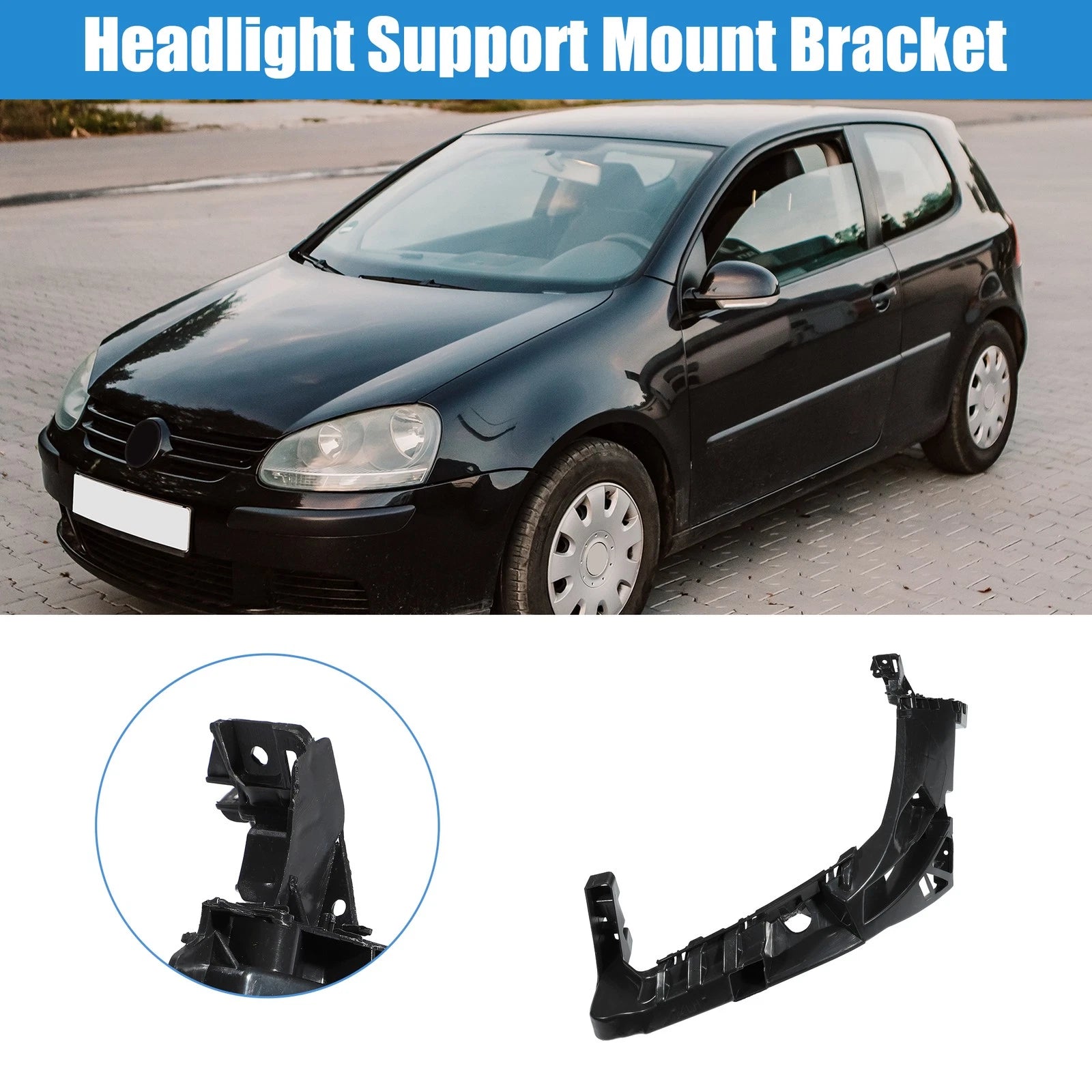 Left Driver Side Headlight Beam Bracket for Mercedes-Benz ML350 (2012–2015)