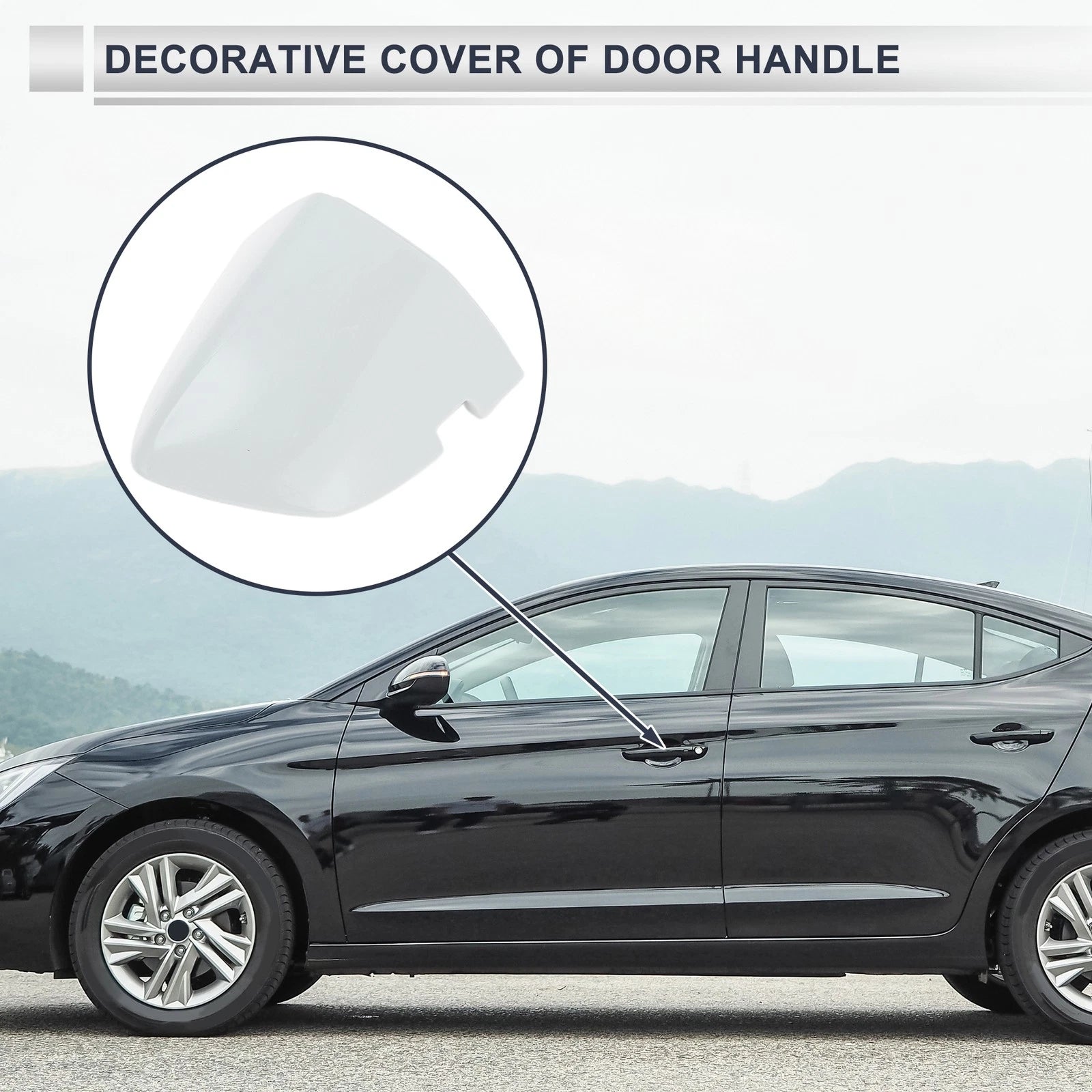 Front Right Door Handle Lock Cylinder Cover for Volkswagen Sagitta (2019–2021)