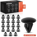 20Pcs Nylon Black Retainer Clip for Nissan Altima (1997–2016) Xterra