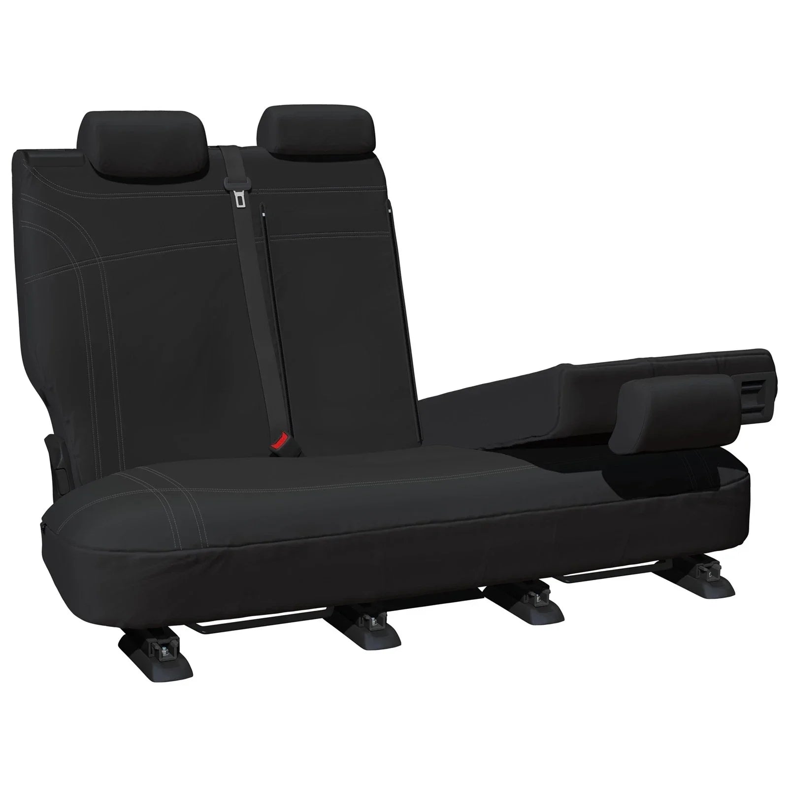 Rear Black Neoprene Car Seat Cover for Ford Ranger PJ PK (2007-2011)